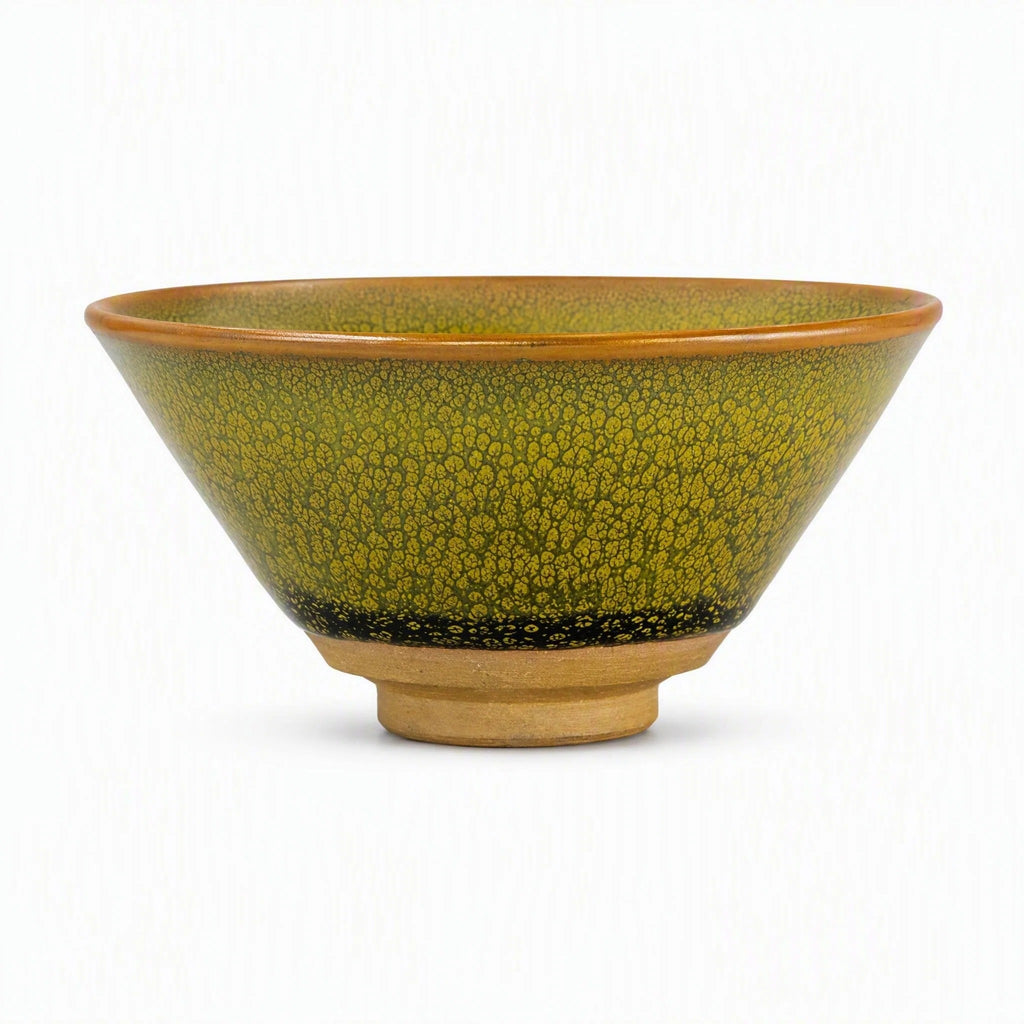 Green Partridge-Spot Douli Jian Zhan Tea Bowl